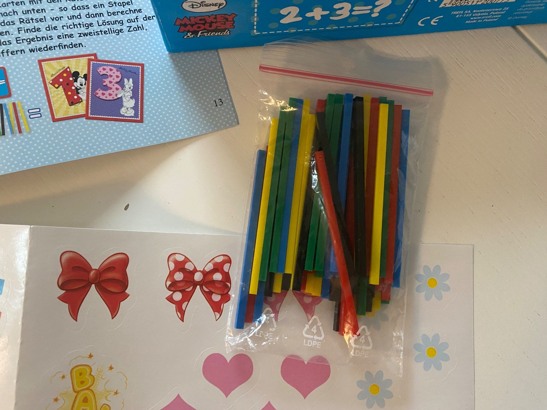 Disney Giochi: Disney Mickey Mouse Rechenspiel, komplett – Nuovo (secondo la descrizione) da Glattbrugg venduto da riseca 3