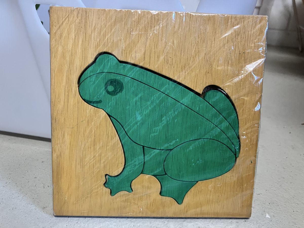 Puzzle: 4 wunderschöne Holzpuzzle mit Tiermotiv – Usato da Möriken AG venduto da nagross 4