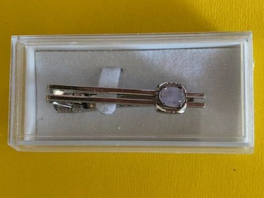 Altri gioielli: Krawattenklammer silberfarben mit Halbedelstein – Nuovo e nell'imballaggio originale da Aarau venduto da chicochicomama 5