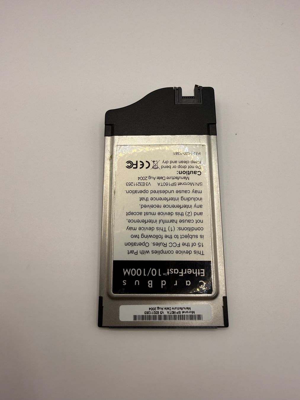 Unità & Adattatore: MICRONET 10/100M ETHERNET 32 BIT PCMCIA – Usato da Dietikon venduto da gab_qz7y 3