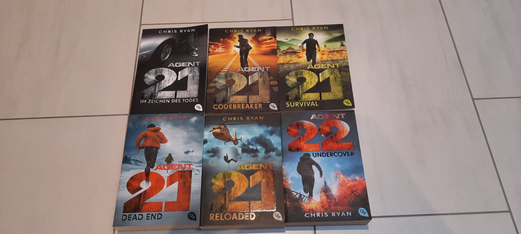 Libri: 6 Bänder der Buchreihe Agent 21 – Usato da Münchenbuchsee venduto da zwaergli02