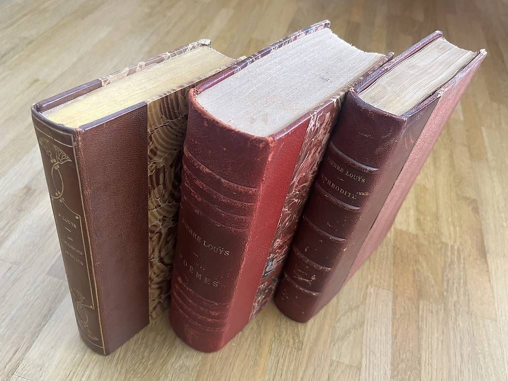 Livres: Livres Pierre Louys numérotés et relié – D'occasion à Genève par mad_8yyp
