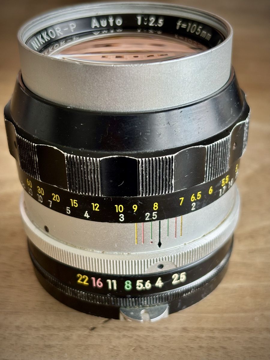 Nikkor Obiettivi: Nikkor P.C 105 f/2.5 – Usato da Horgen venduto da HagMo 3