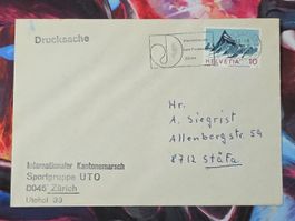 CL31 Enveloppe + Timbre Suisse 1976