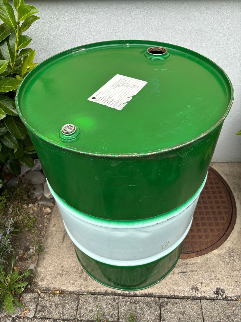 Zubehör: Metallfass, Blechfass, Fass 200 l – Gebraucht aus Gossau SG von Gusho 2