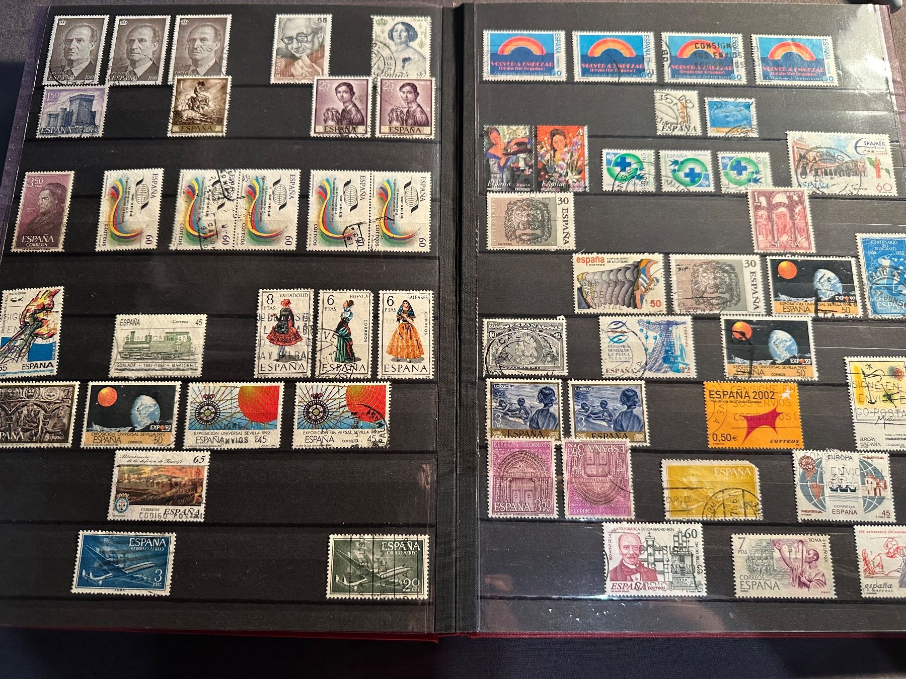 Tutti i francobolli: Sammlung Frankreich - Spanien im Album – Usato da Stettfurt venduto da 2442 2