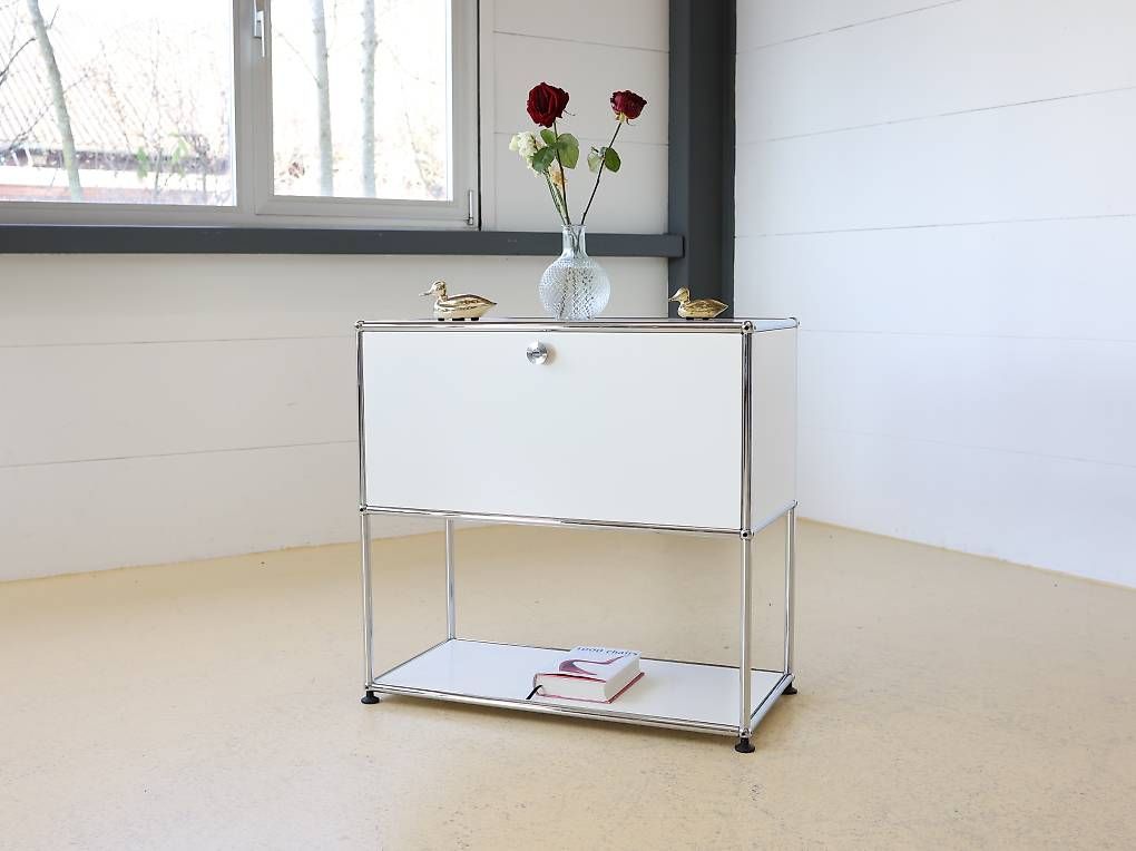 USM Scaffali: USM Haller Sideboard in Reinweiss – Usato da Meinisberg venduto da atelier_TILIJA 3