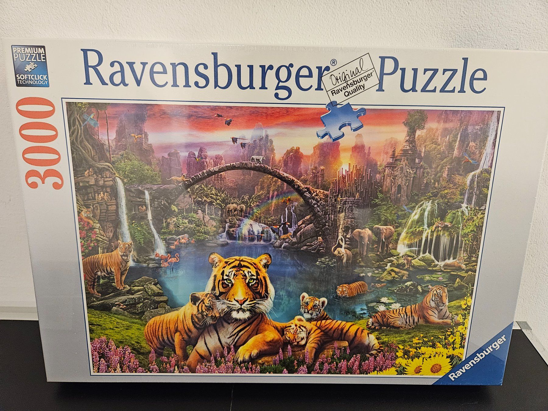 Ravensburger Puzzles: Neu - Ravensburger - Puzzle 3000 Tiger in Lagune – Neu und originalverpackt aus Dagmersellen von Jarsetz_Restposten