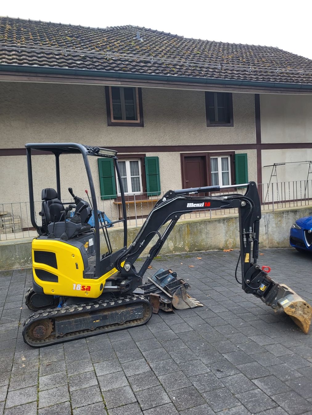 Menzi Muck Escavatori: Menzi 18 SA – Usato da Melchnau venduto da aff_sh6b 2