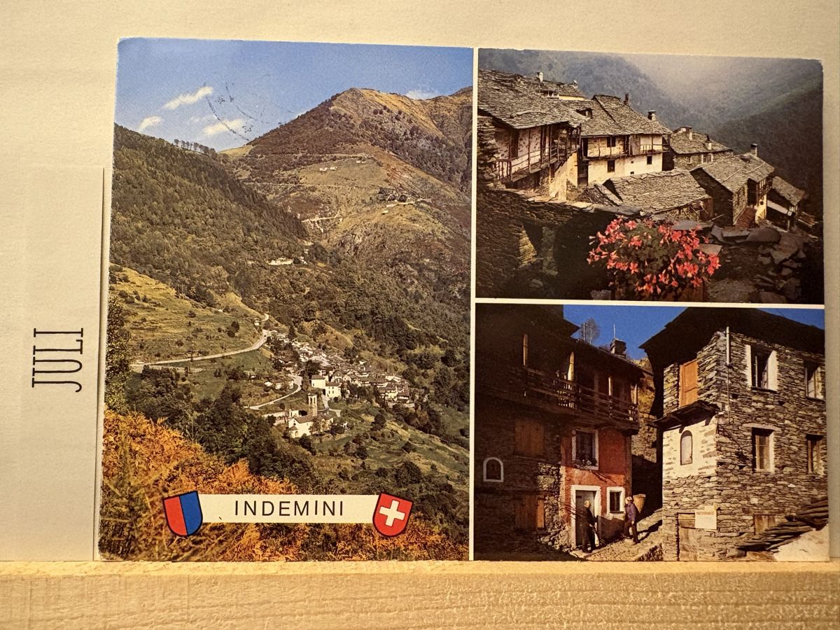 Ansichtskarten: AK von Indemini – Gebraucht aus Rümlang von Kartenpost1