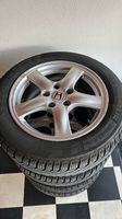 Jambes honda + pneus hivers très bon état