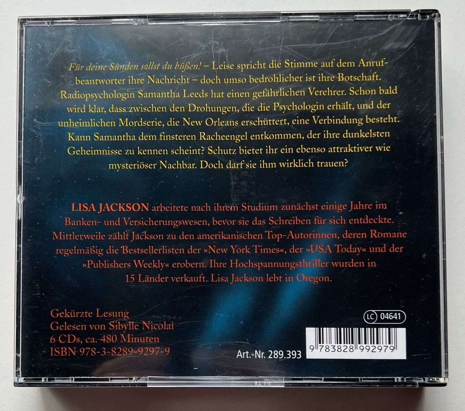 Audiolibri: Lisa Jackson / Bitter sollst Du büssen – Usato da Näfels venduto da rottabi 1