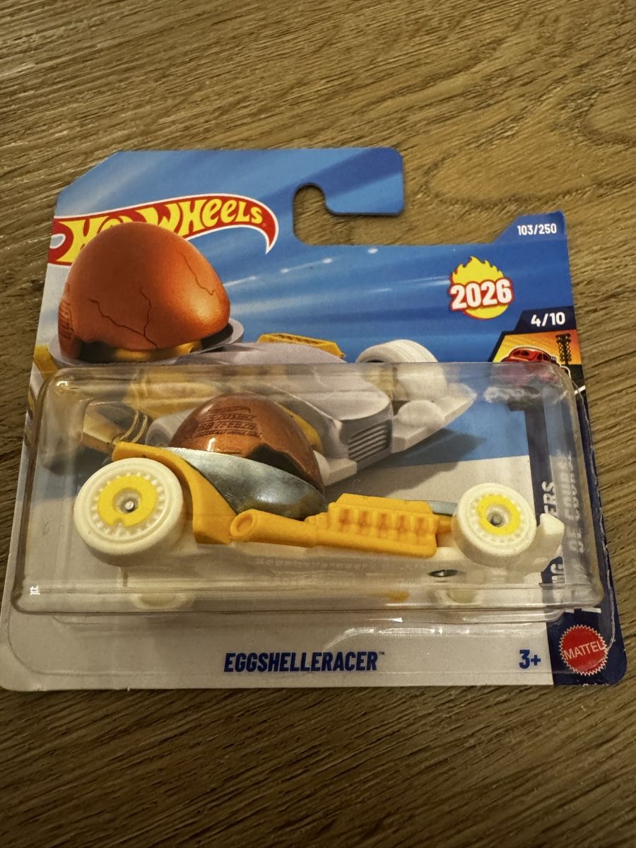 Hot Wheels Giocattoli: Hot Wheels Eggshelleracer 2026 neu ungeoeffnet – Nuovo (secondo la descrizione) da St. Gallen venduto da lea_hq2w