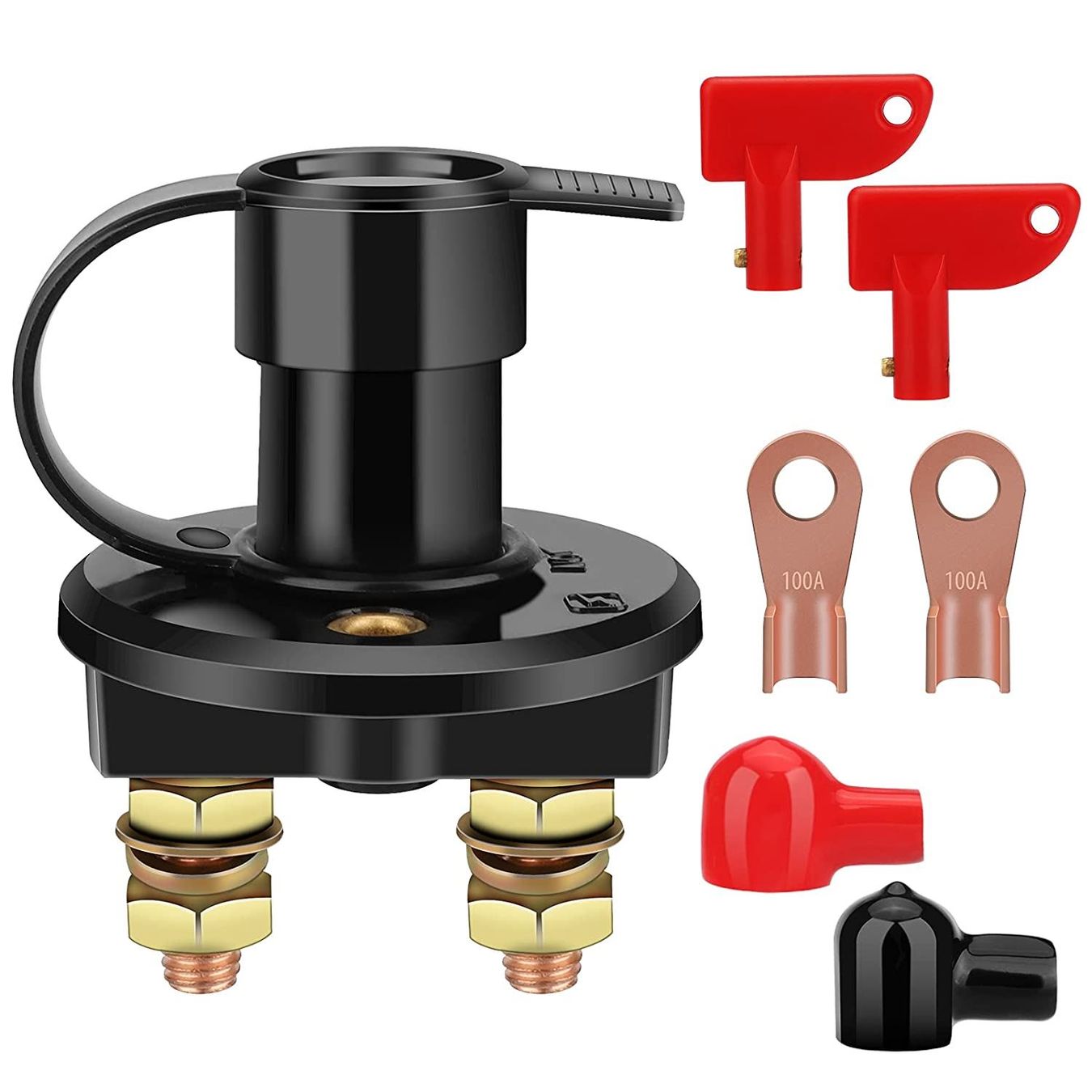 Interruttori: Batterieschalter Mit 2 Polig Ein-/Aus – Nuovo (secondo la descrizione) da Thun venduto da thunshop 5