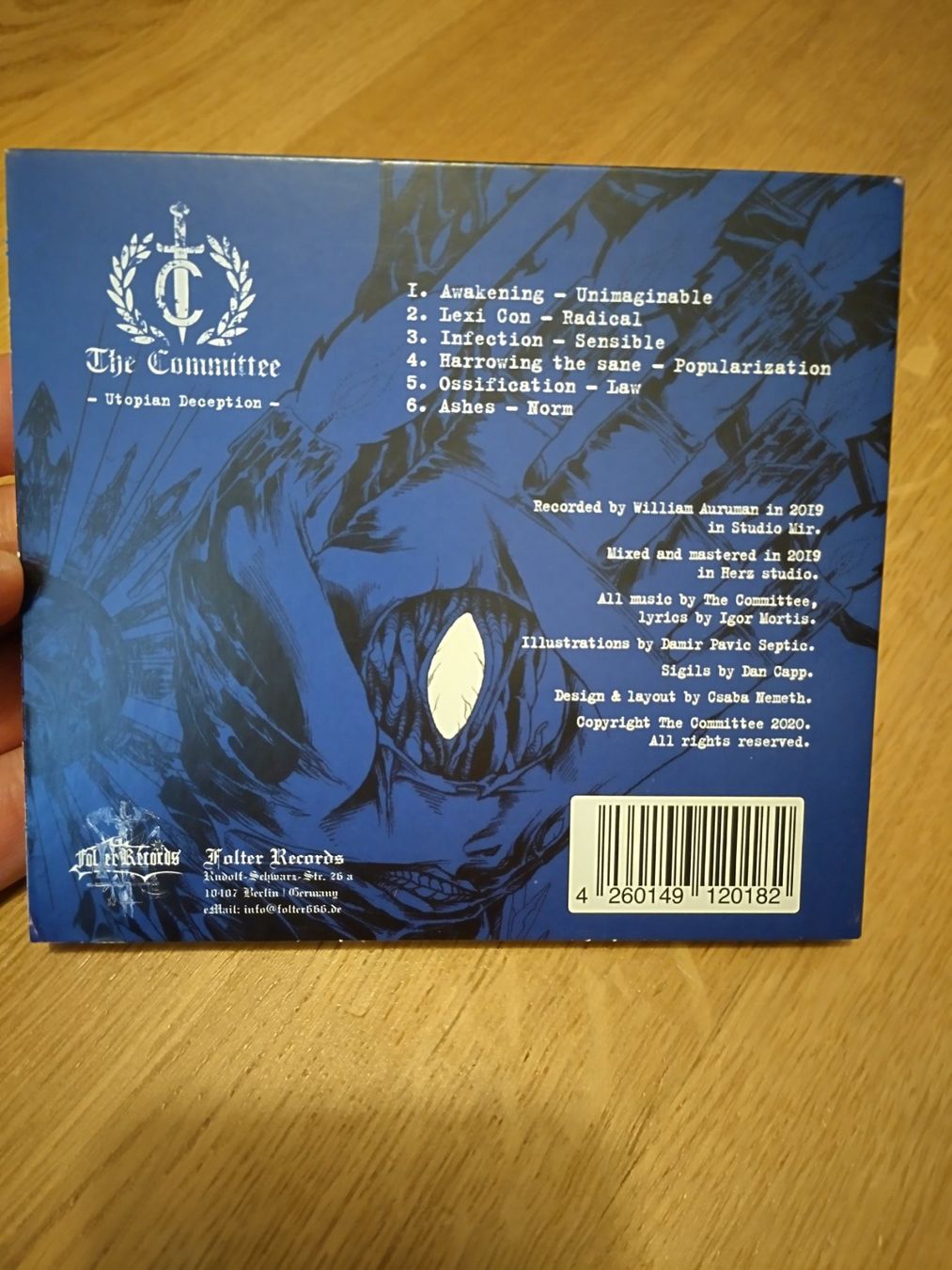 CD: The Committee - Utopian Deception – Nuovo (secondo la descrizione) da Menznau venduto da khold82 1