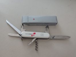 Victorinox Camper Offizier Kanton Schwyz Dankes-Messer weiss