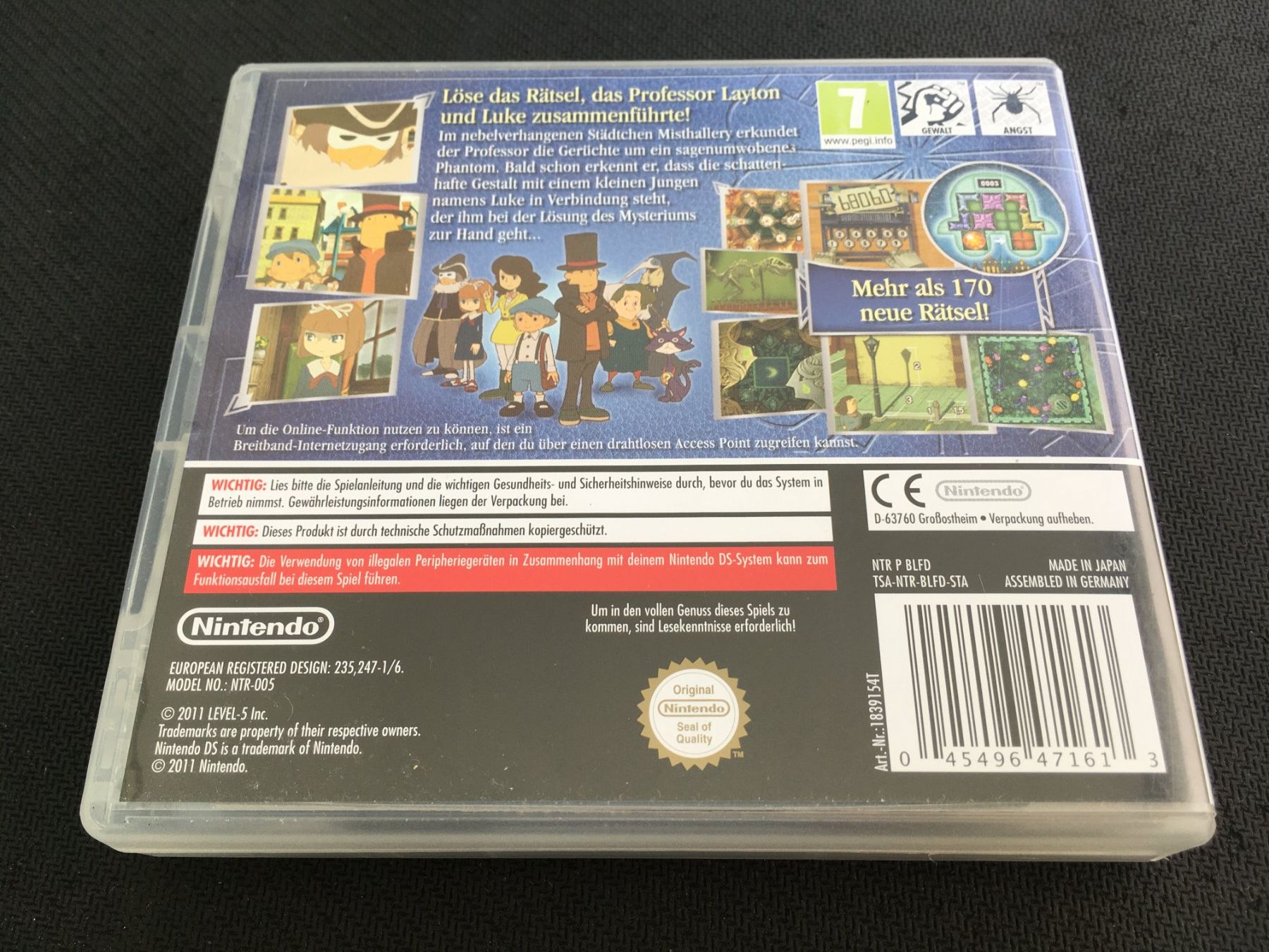 Nintendo Jeux: Professor Layton - Ruf des Phantoms - Nintendo DS – D'occasion à St.Gallen par sjosjo 1