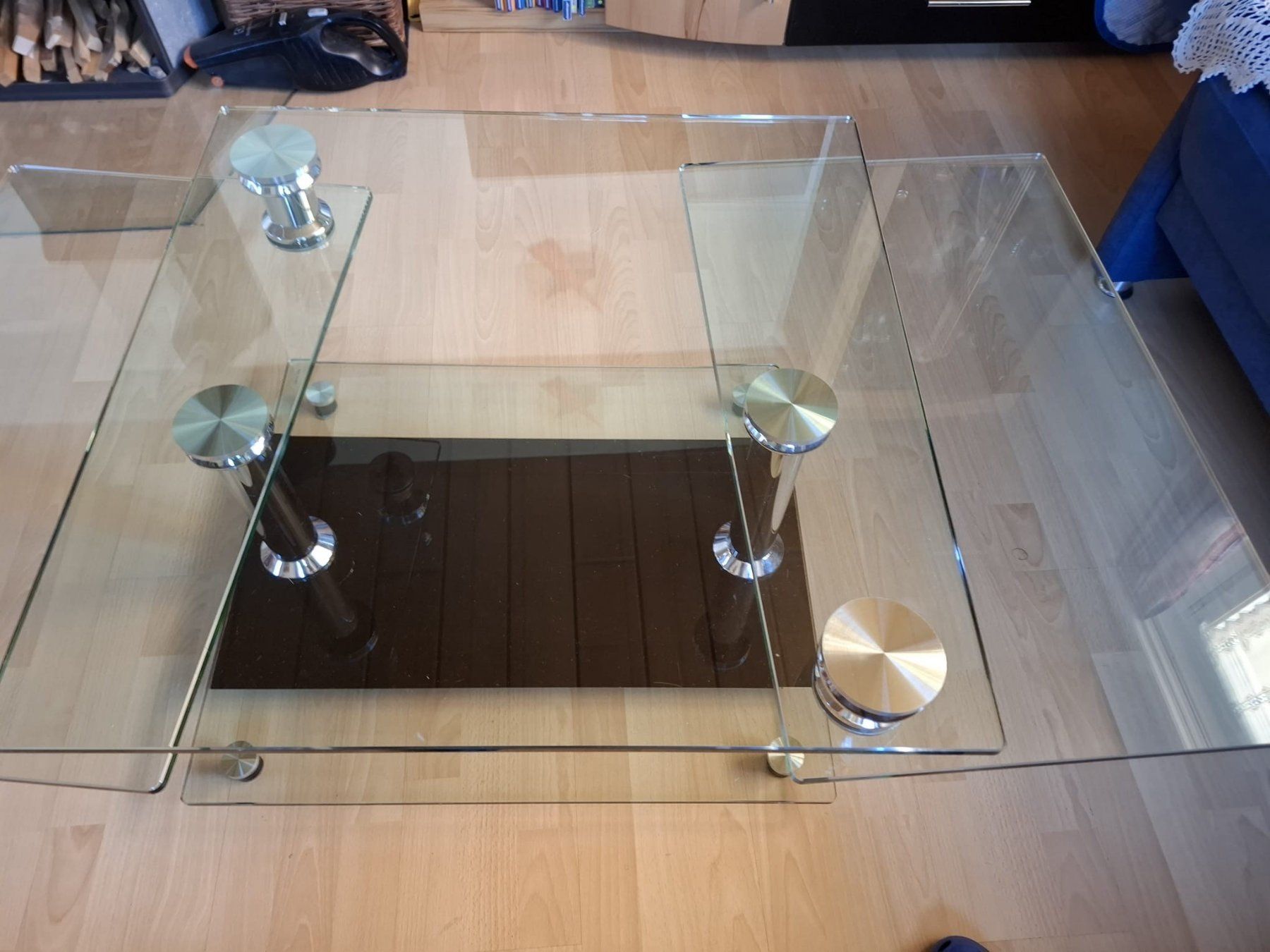 Tische: Salontisch aus Glas – Gebraucht aus Aarwangen von chuemi27 3