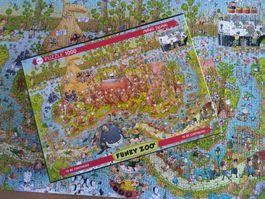 Funky Zoo von Marino Degano 1000Teile: AUSTRALIEN HABITAT