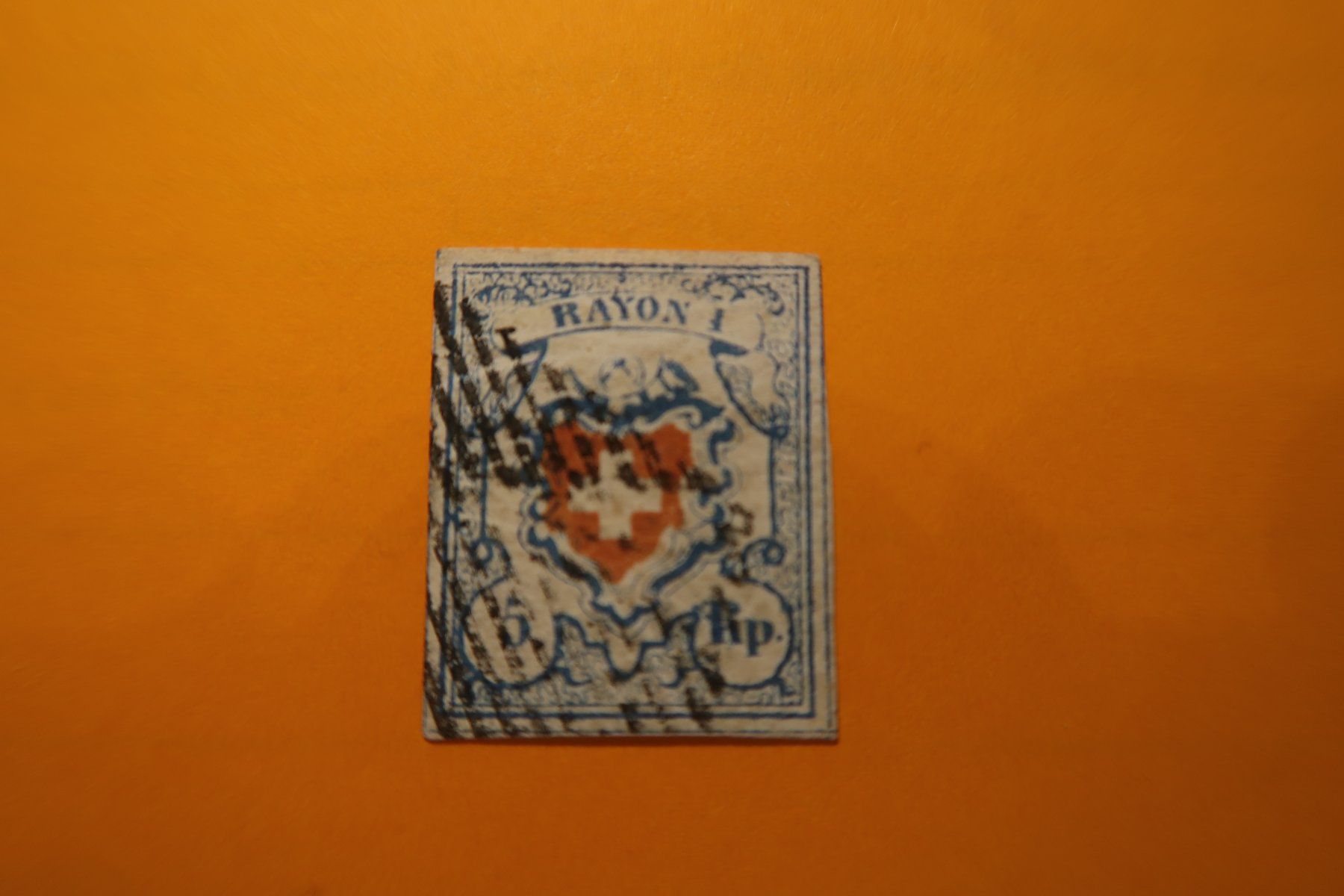 Tutti i francobolli: Rayon I hellblau A2 O Type 5 – Usato da Henau venduto da Samuel6639