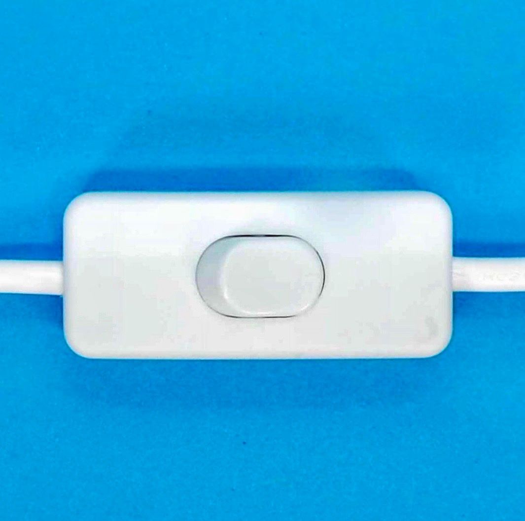 Cavi: 5 Stromkabel mit Schalter und Stecker weiss – Nuovo e nell'imballaggio originale da Flawil venduto da lukas002 2