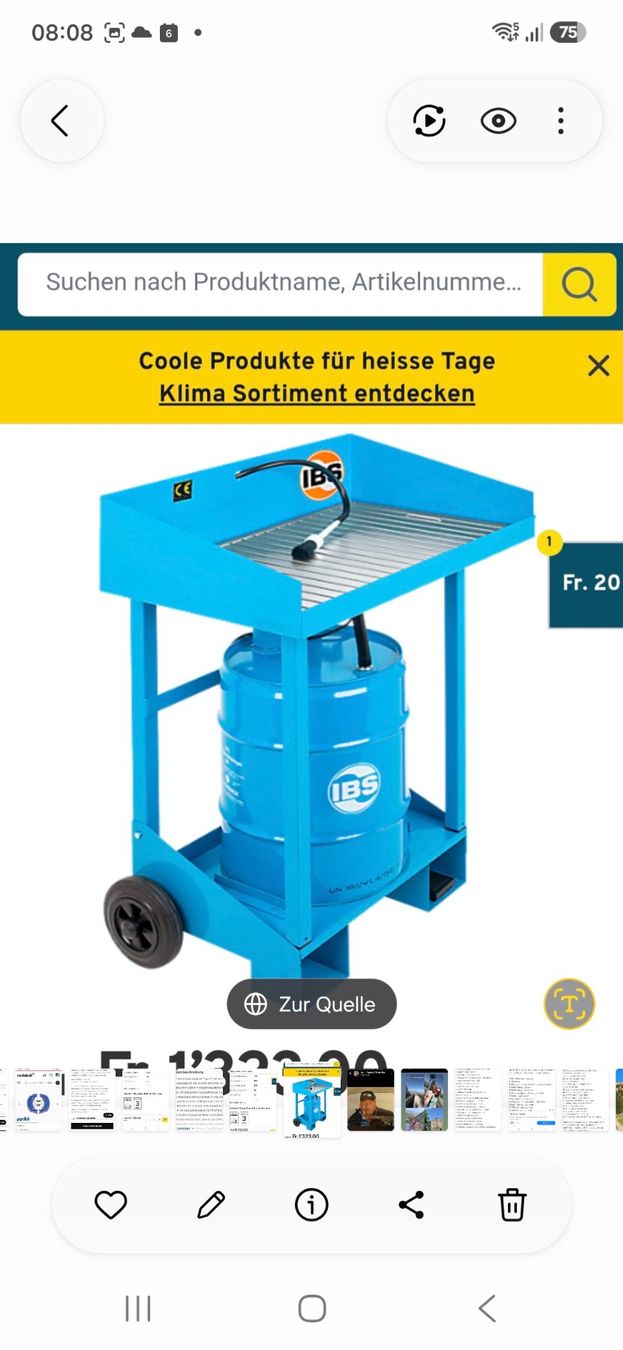 Toutes les machines: Kleinteil Reinigungsgerät – D'occasion à Bendern par Hermi2jeep 3