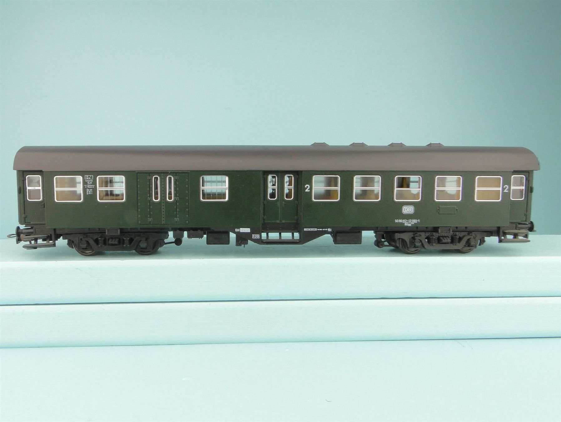 Roco Modellini di ferrovie: Roco 4254 Umbauwagen 2Kl/Gepäck – Usato da Bülach venduto da cann11 1