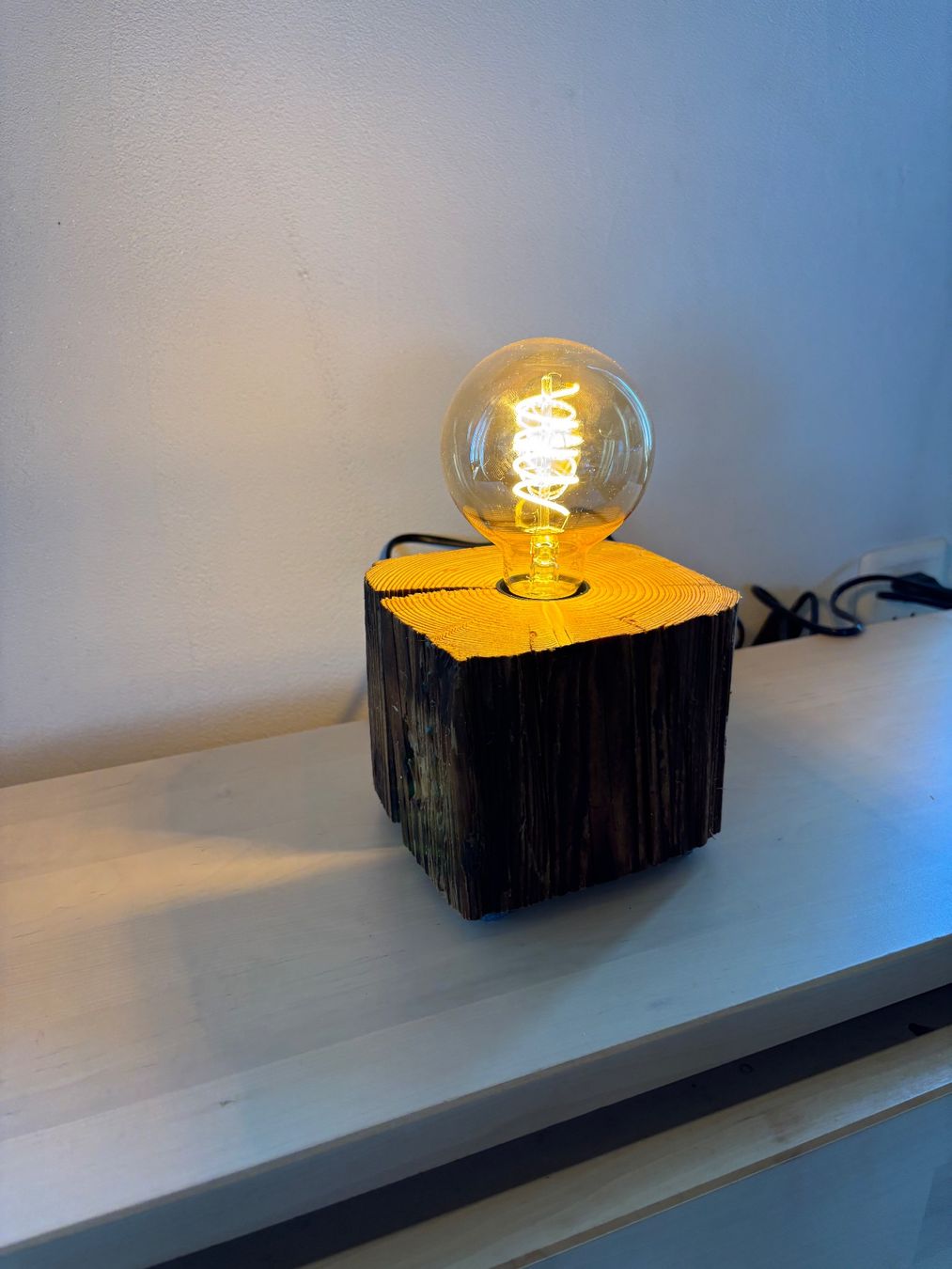 Lampade: Altholzlampe rustikal / DIY-Lampe / Nr 2 – Nuovo (secondo la descrizione) da Flawil venduto da lukas002