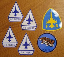 F-5 Tigers Aufkleber USAF