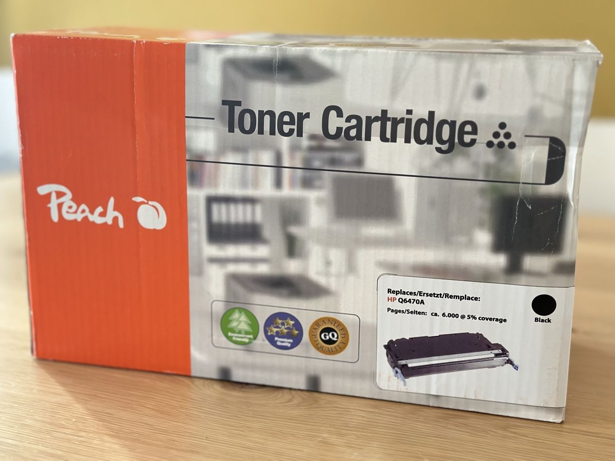 Druckerpatronen & Toner: Toner Cartridge HP Q6470A NEU – Neu und originalverpackt aus Glis von kos_52w5