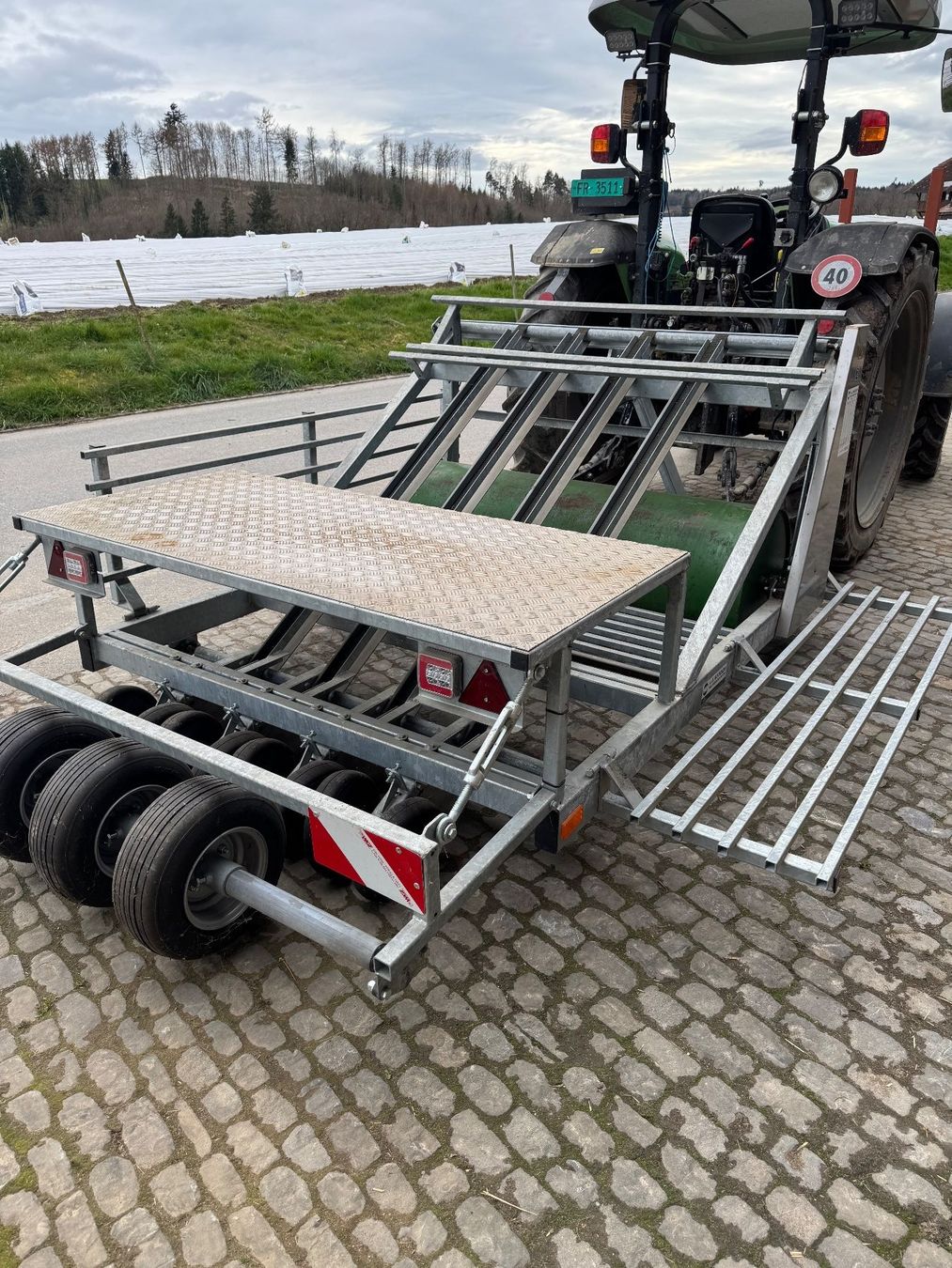 Tutte le macchine: Bänderpflanzmaschine A-160 V.D.Beucken – Usato da Ried b. Kerzers venduto da Renner011 3