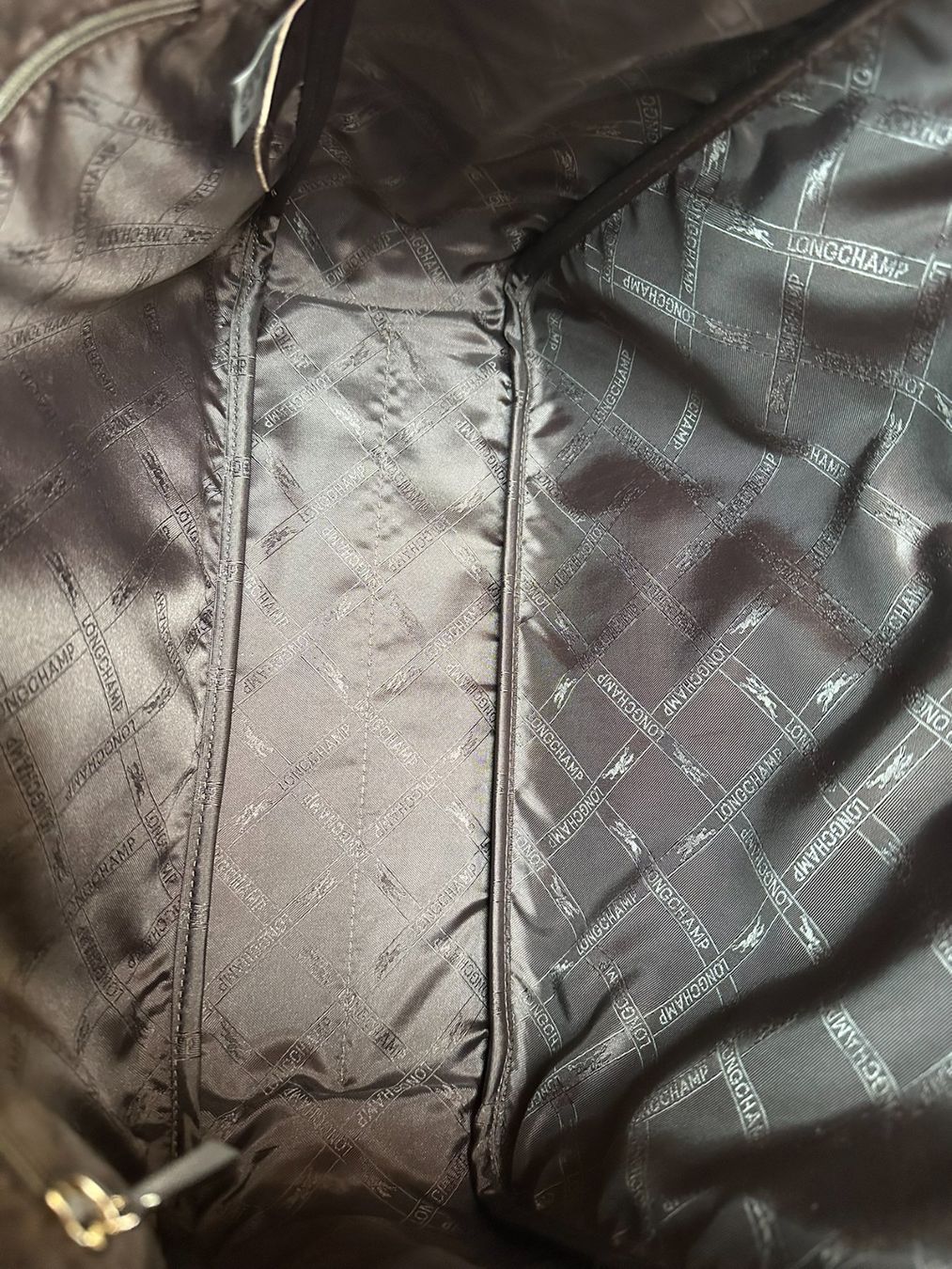 Longchamp Sacs femmes: Sac Longchamp Roseau - Cuir Croco marron. – D'occasion à Bernex par euma1976 3