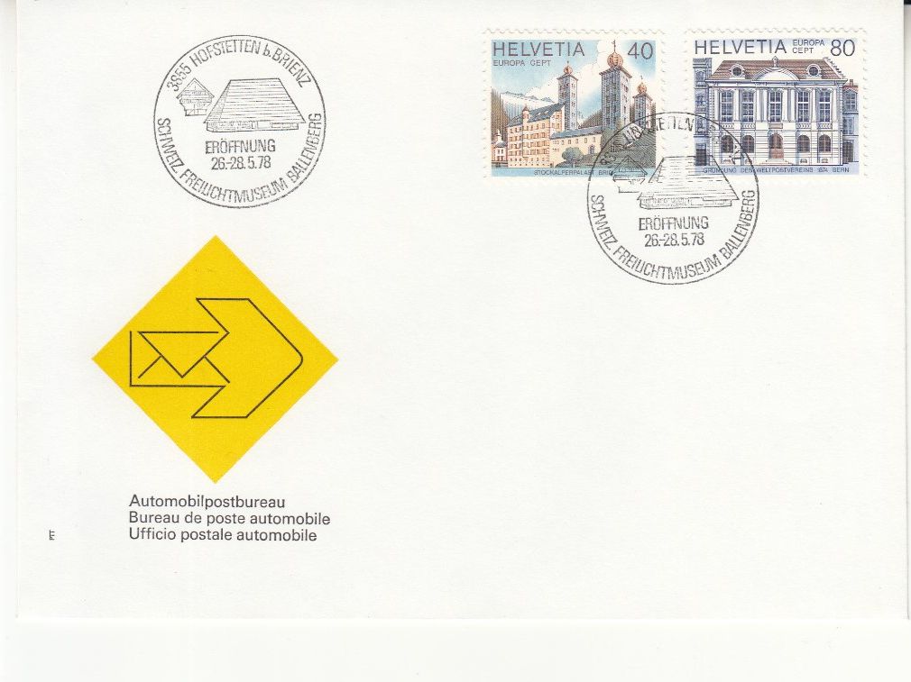 Tutti i francobolli: Sonderstempel S. 939 Ballenberg 1978 – Usato da Bürglen TG venduto da StampGraf
