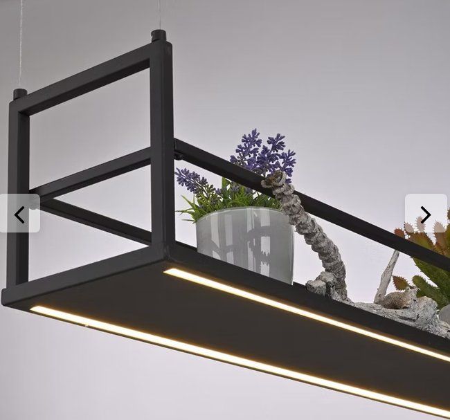 Lampadari & plafoniere: LED Pendelleuchte schwarz, Ablagefläche, Memoryfunktion – Nuovo e nell'imballaggio originale da Dottikon venduto da Patrick110882 4