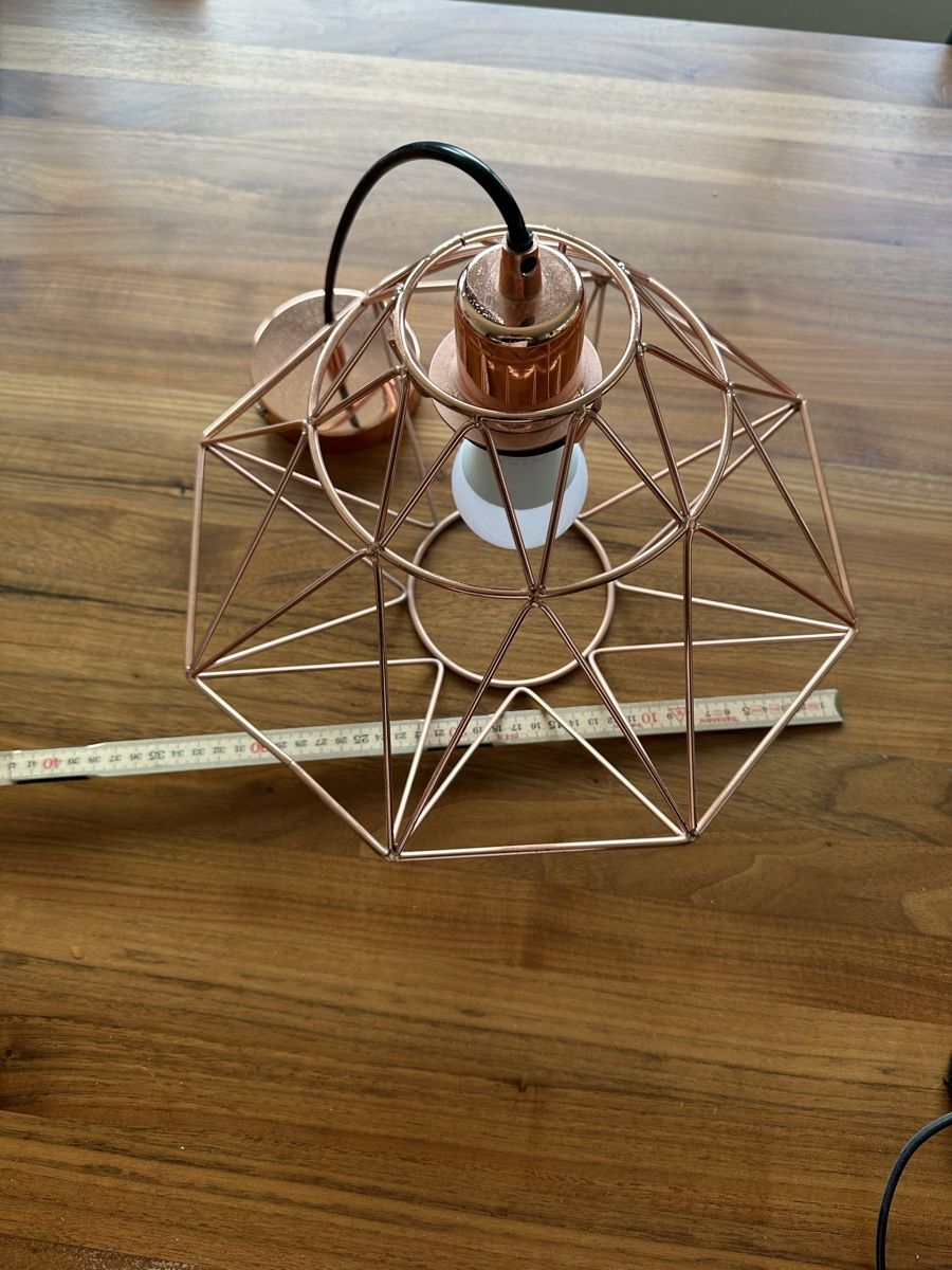 Lampadari & plafoniere: Hängeleuchte Drahtgitter, Diamantdesign, E27, gebraucht – Usato da St. Gallen venduto da lelibehli 1