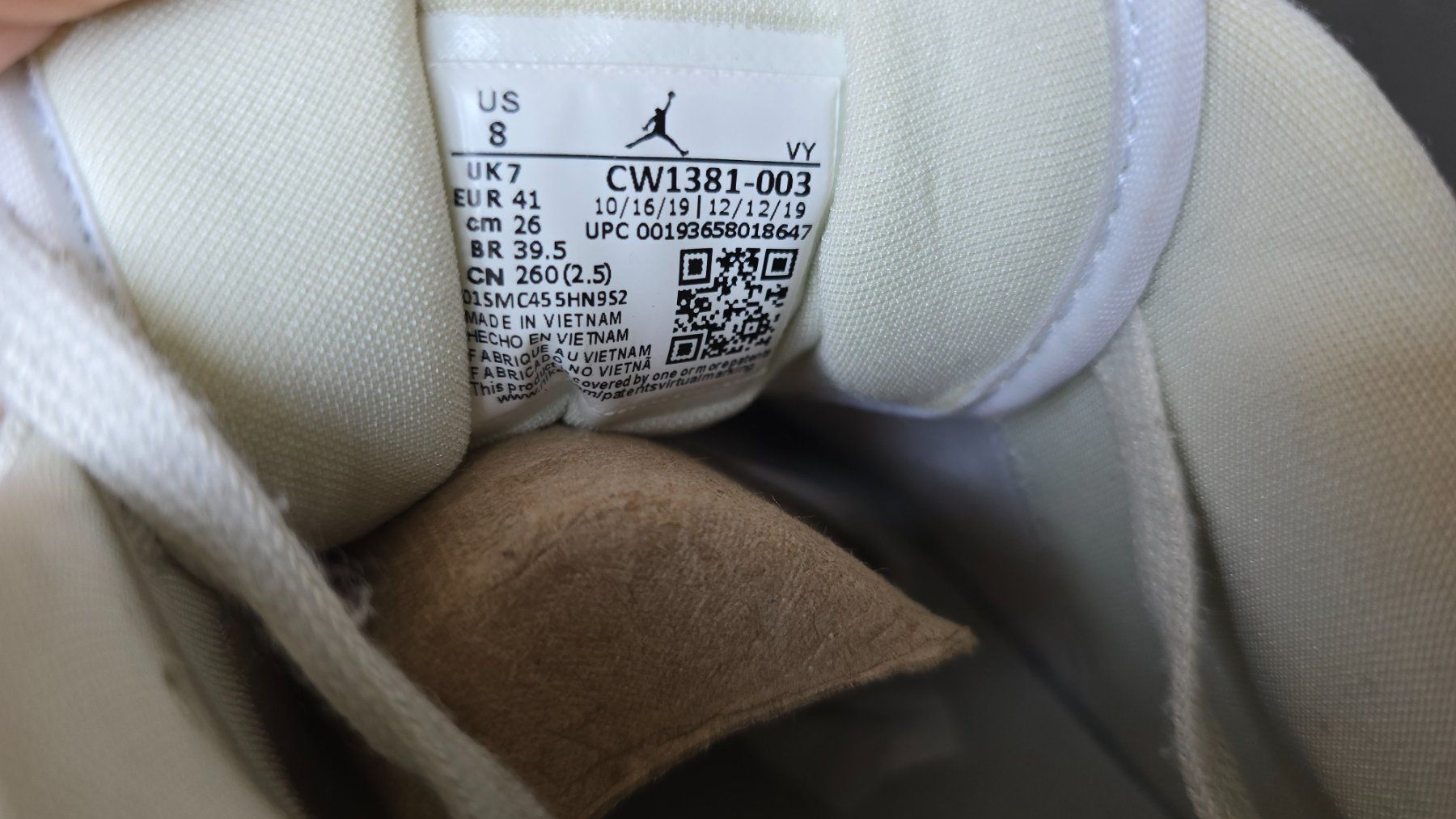 Jordan Scarpe da uomo: Nike Jordan one low schuhe EU 41 – Usato da Wallisellen venduto da theblacksheep 5