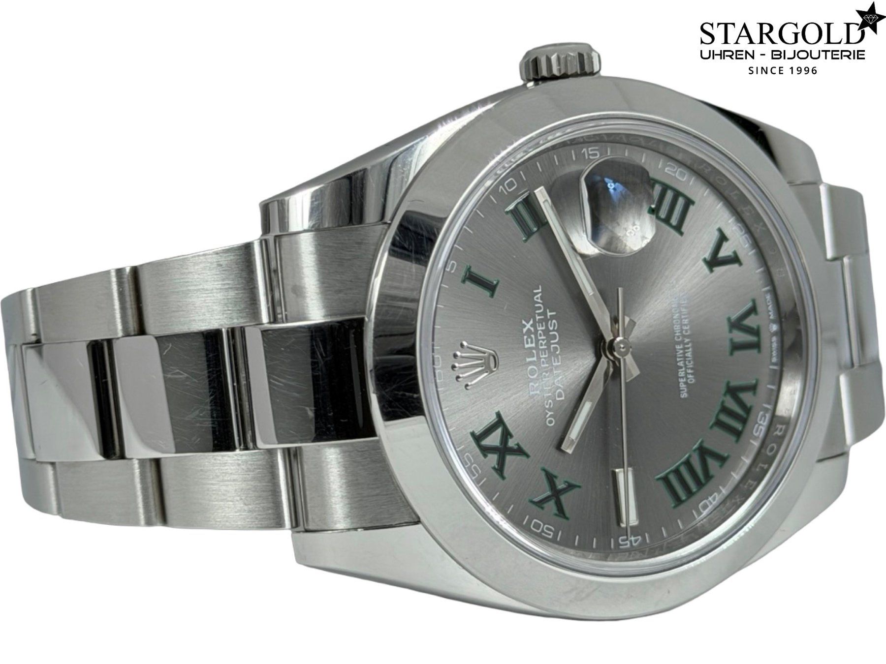 Rolex Montres: Rolex Datejust Wimbledon 41 - 126300 – D'occasion à Zürich par Stargold-Uhren 3
