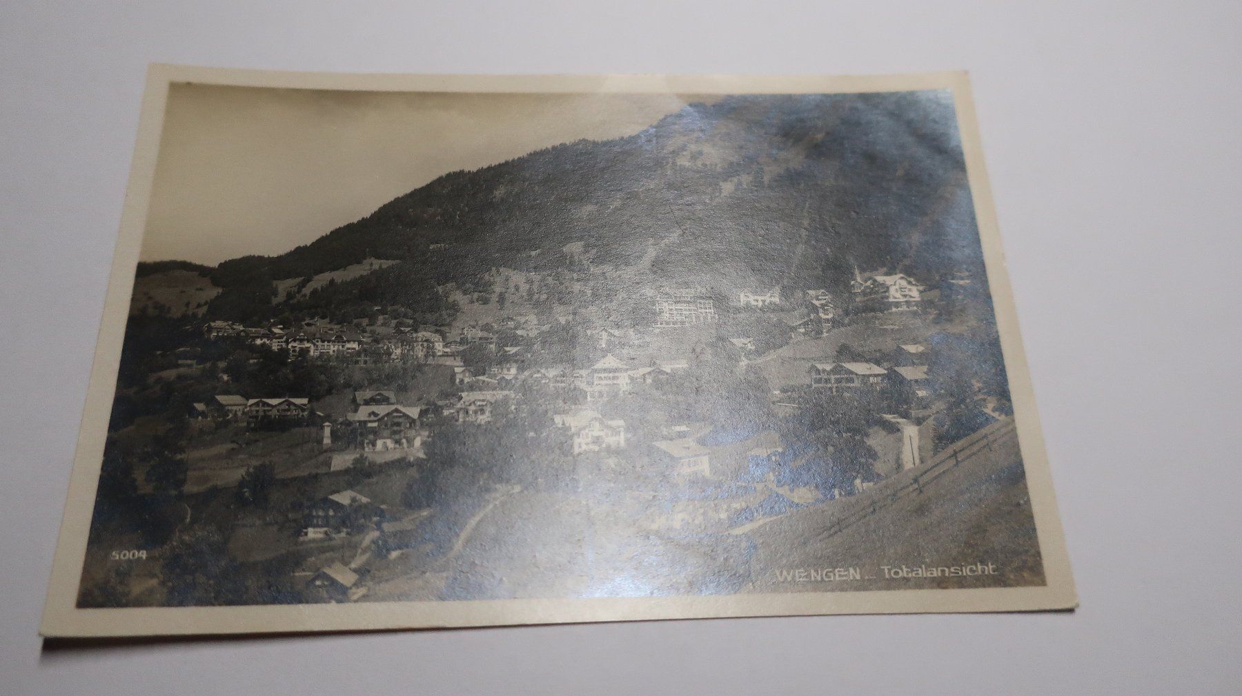 Ansichtskarten: Wengen Totalansicht – Gebraucht aus Cormoret von Pascalll2001 1