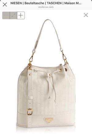 Maison Mollerus Beuteltasche Niesen snow gold
