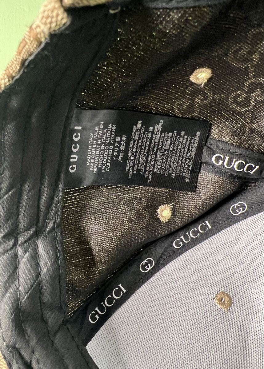 Gucci Altro in  Abbigliamento & Accessori: GUCCI Cap Beige mit Logo GG Bronce NEU – Nuovo e nell'imballaggio originale da Zürich venduto da stock4you 3