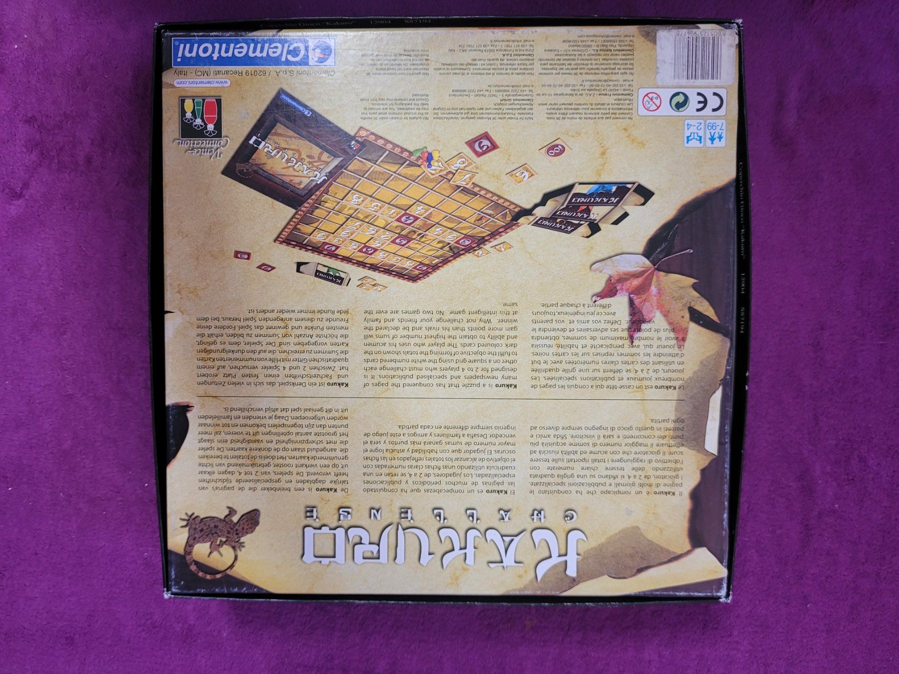 Giochi: Spiel - Kakuro Challenge von Clementoni – Usato da Müllheim Dorf venduto da Seeeule01 7
