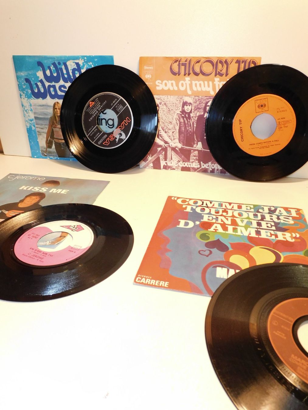 Schallplatten: Single Lp 4 Singles 60 / 70er jahre     Lp – Gebraucht aus Sursee von 76 2