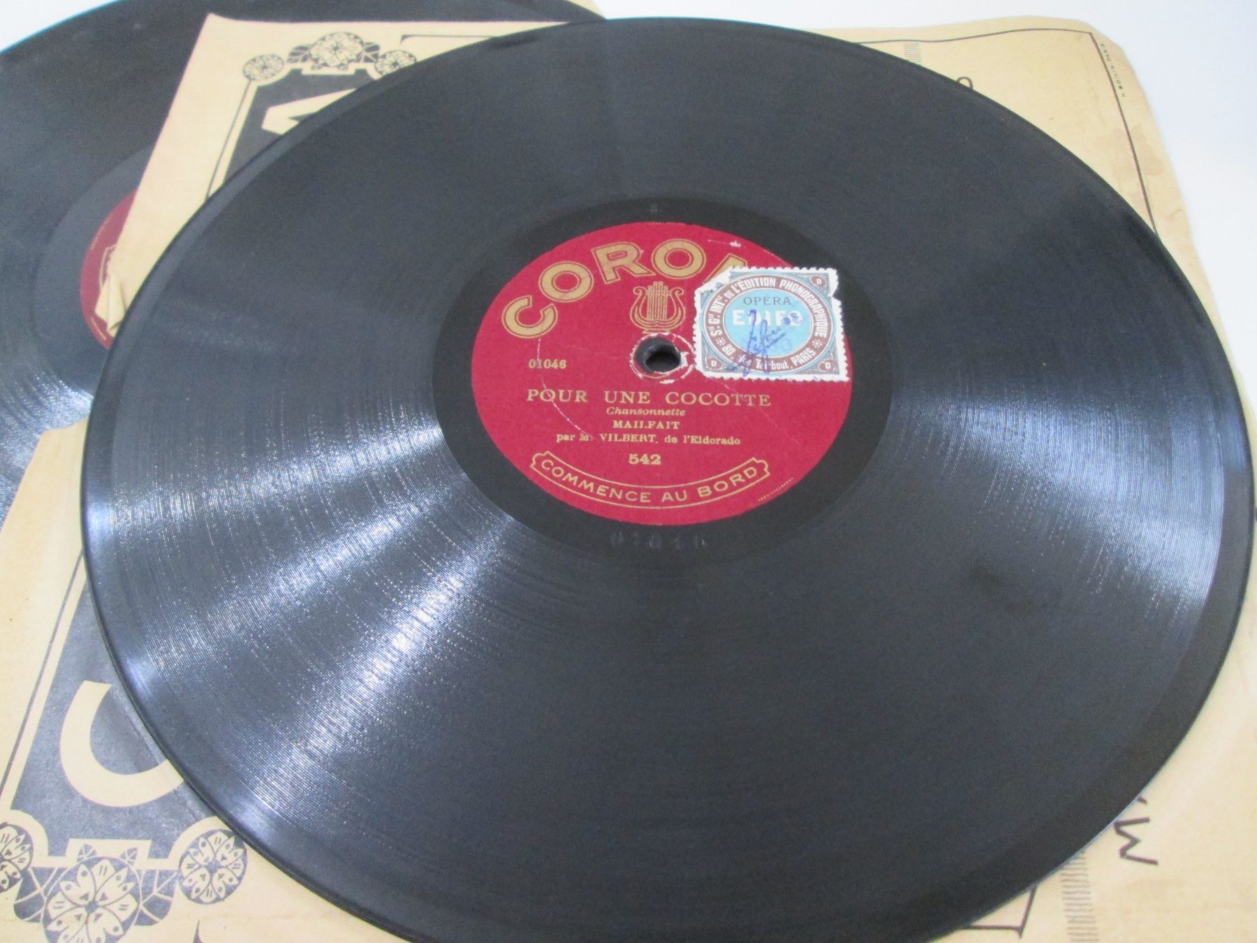 Vinyles: DISQUES 78 TOURS – D'occasion à Lausanne par Leag 9