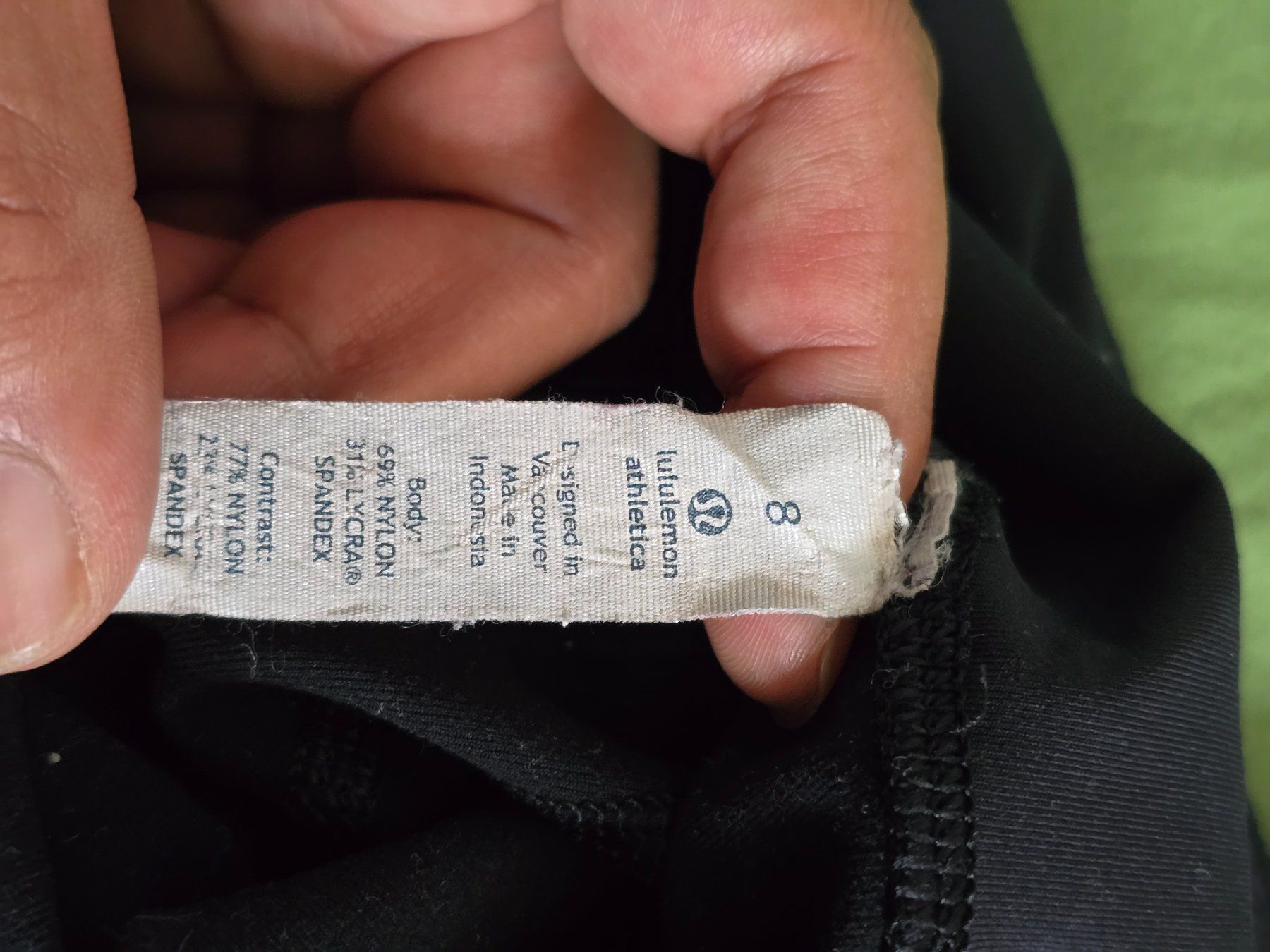 Lululemon Leggings: Lululemon Athletica Laufhose Schwarz Gr. 8 – Gebraucht aus Oftringen von Sparkatze 2