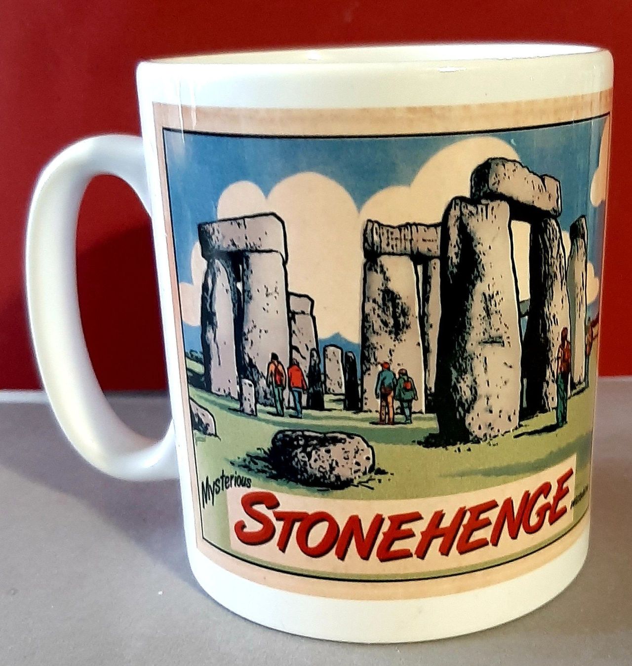 Tassen: Tasse Stonehedge – Gebraucht aus Montet (Glâne) von Koada2 1