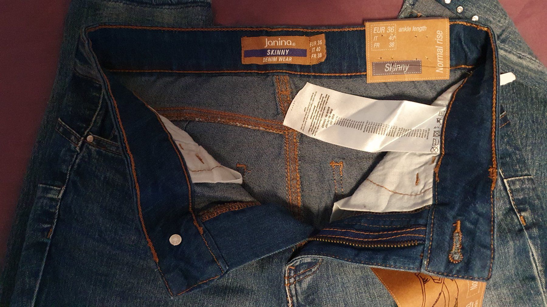 Jeans: Janina skinny jeans, Gr.36 – Neu und originalverpackt aus Muttenz von pixopus 3