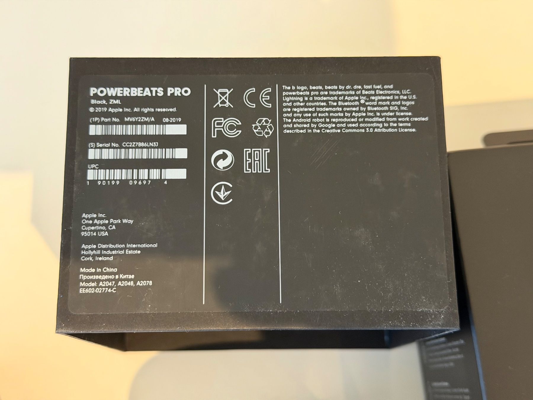 Beats Kopfhörer: Powerbeats Pro Wireless Earbuds Black – Gebraucht aus Unterägeri von jpetters 3