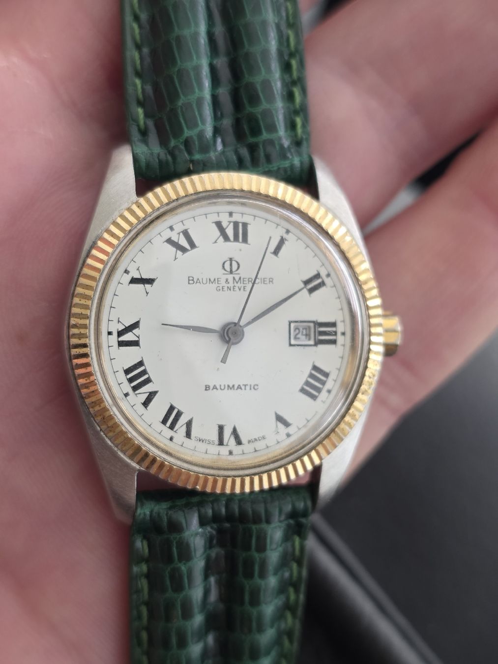 Baume & Mercier Orologi: Montre Baume & Mercier Genève Baumatic  – Usato da Grand-Lancy venduto da Precision-GE