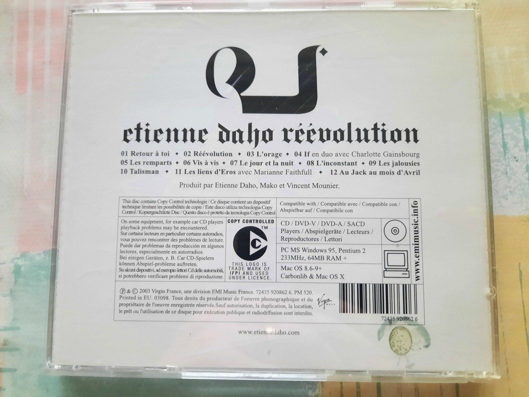 CDs: CD Etienne Daho - Réévolution – D'occasion à Pully par bro_n52j 1