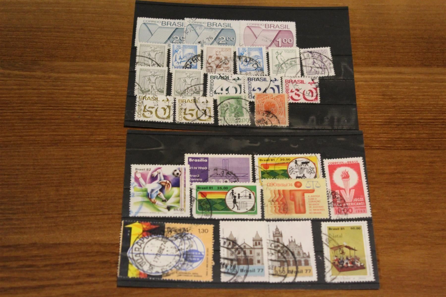 Tous les timbres: 2 Steckkarten - Brasilien – D'occasion à Reinach BL par Haexli_46